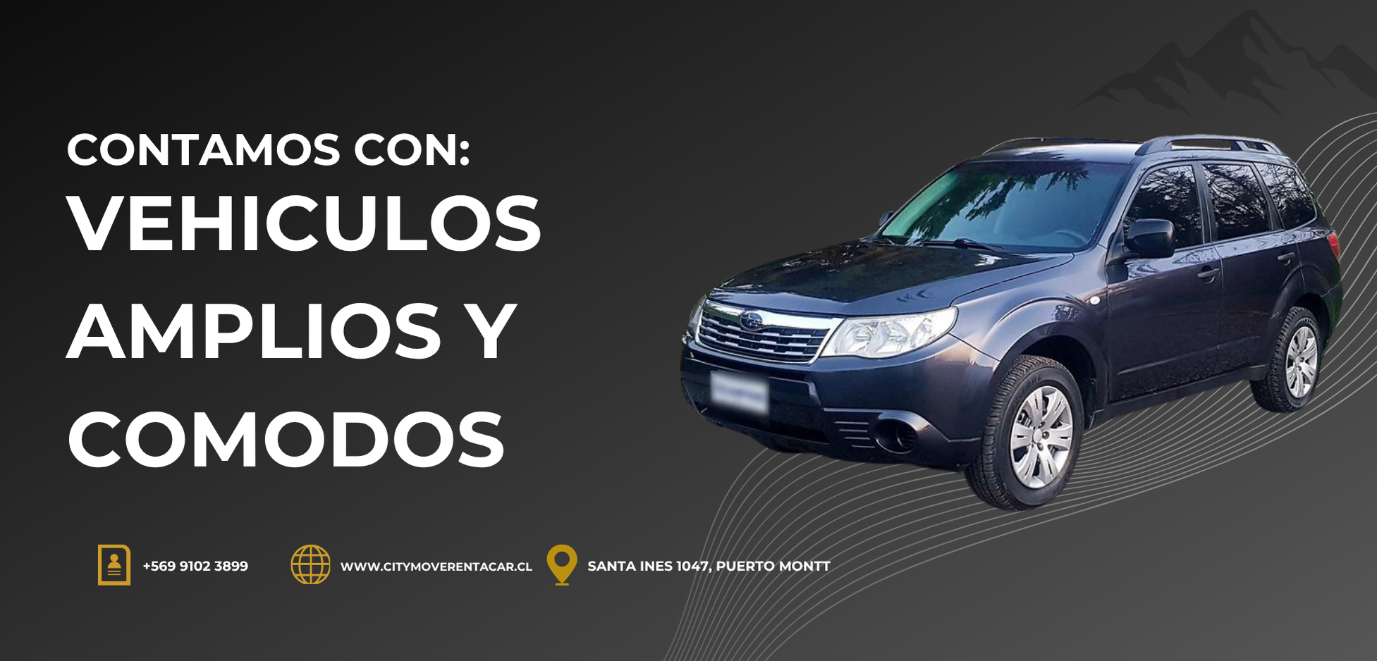 City Move: Vehículos amplios y cómodos